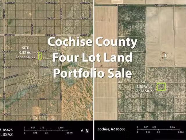 4 Lots Unnamed Rd #456, Cochise, AZ 85606 MLS 22530968