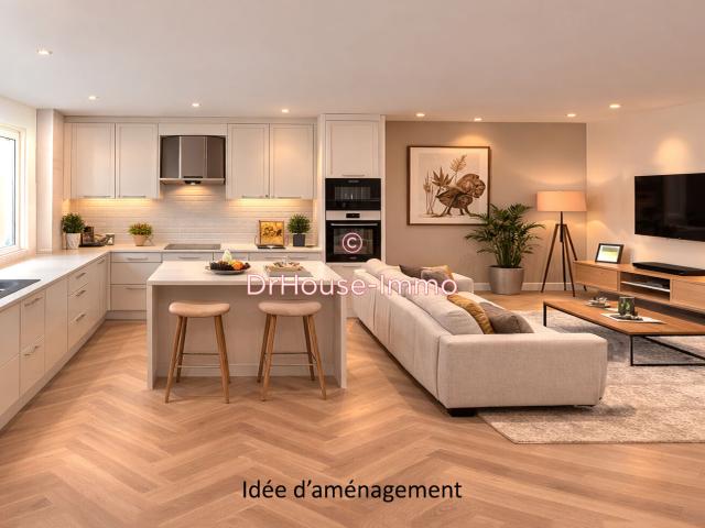 4 pièces 76 m² RDC dans maison en copropriété Ile d'Amour