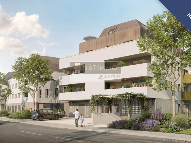 4 pièces avec terrasse et parking privé