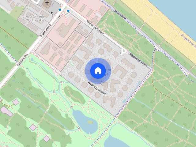 4 pokoje, 2 łazienki, Neptun Park, plaża 50m