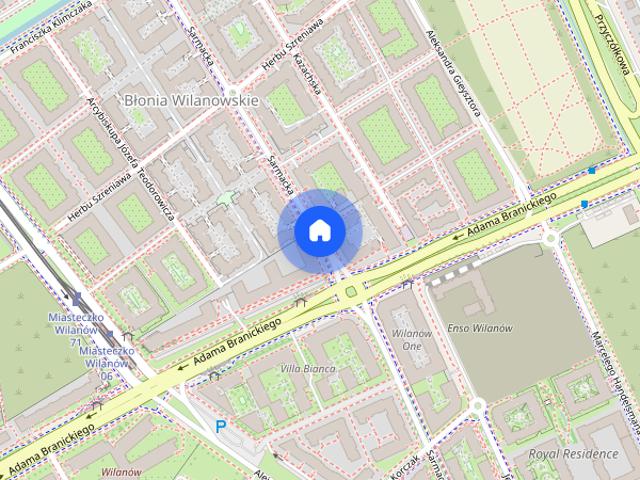 4 pokojowy Apartament w Miasteczku Wilanów