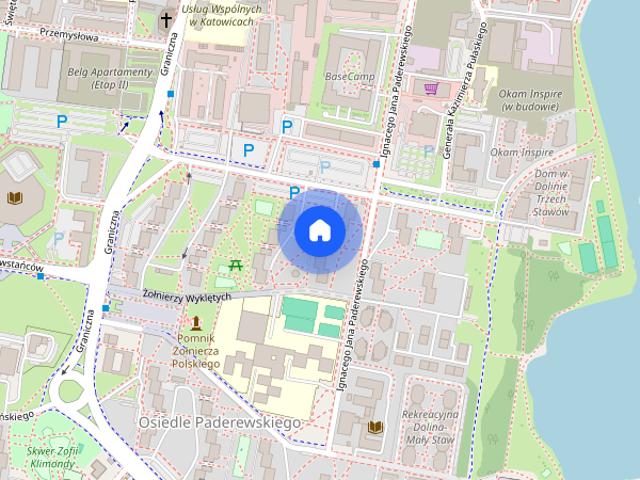 4 pokojowe mieszkanie z dwoma łazienkami dla Studentów