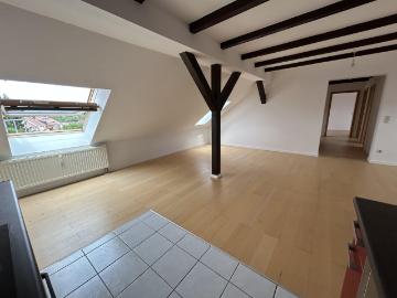 4 Raum DG Appartment, offene EB Küche & Panoramaterrasse
