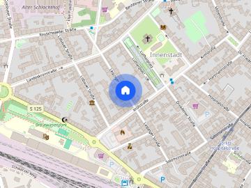 4 Raum Maisonettewohnung mit Balkon