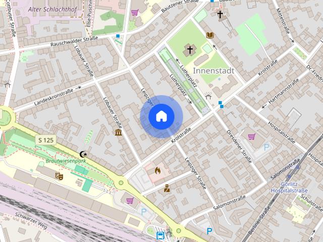 4 Raum Maisonettewohnung mit Balkon