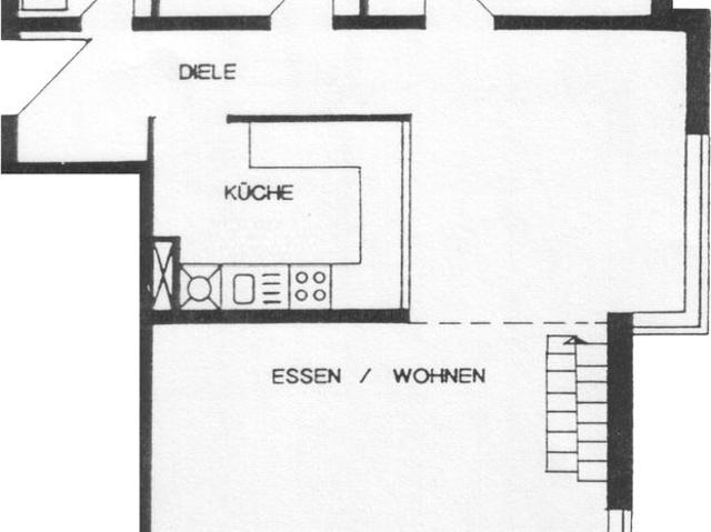 4 Raum Wohnung, 116,4 m² mit Balkon und Fußbodenheizung im Grünen
