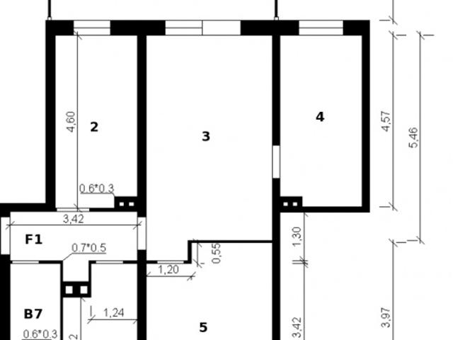 4 Raum Wohnung in Neue Neustadt