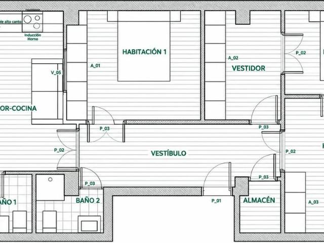 4 Room Apartment near Nou Mestalla, Valencia Amsterdam Apartments for Rent