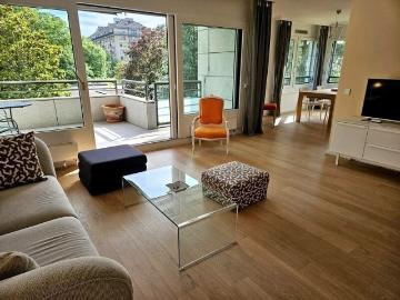 4 ROOM APARTMENT IN GENEVA EAUX VIVES, FURNISHED