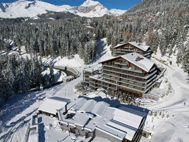 Exklusiv – Six Senses Crans Montana Prestigeträchtige Wohnung mit 4,5 Zimmern