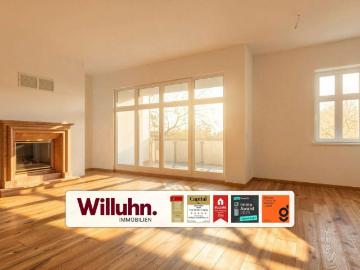 Stannebeinplatz - Balkon, Kamin