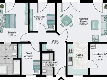 4 Schlafzimmer Haus Leopoldshöhe Deutschland 78103847
