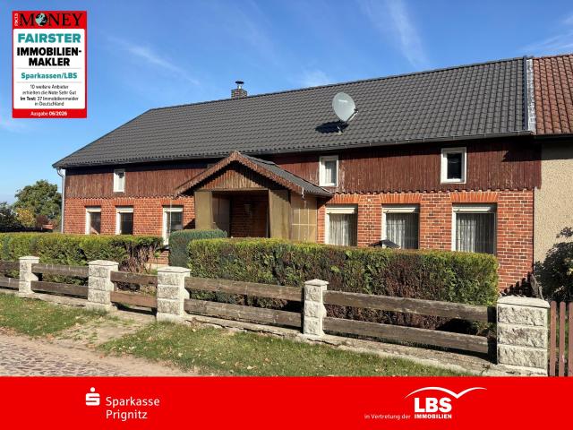 4 Seiten Hof 108m² & 1.388m² Grundstück