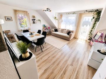 4 Zi. Maisonette: Balkon,Studio und TG Stellplatz Top Lage Stein