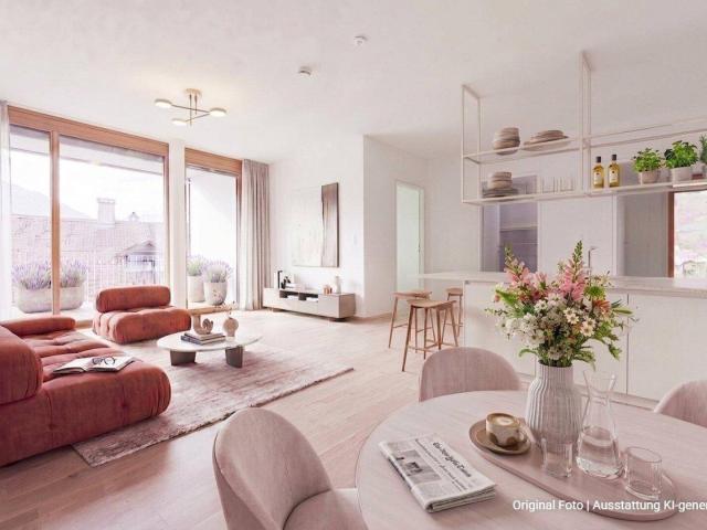 4 Zi. Mansard Wohnung mit Terrasse und Kaminanschluss | TOP B25 | Zams