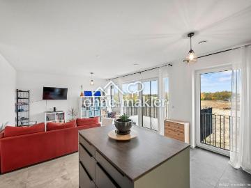 4 Zi Neubau 2023, 96 m², EBK, Südbalkon, Aufzug, Effizienz A, TG