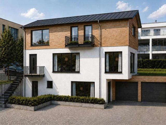 4 Zi Neubau Wohnung auf 2 Etagen, Terrasse+Grünterrasse, sehr zentrale+ruhige Lage 1 2min zum Bhf
