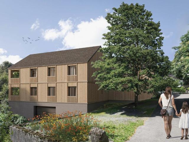 4 ½ Zi Dach Maisonettewohnung an idyllischer, ruhiger Wohnlage in Oberschan