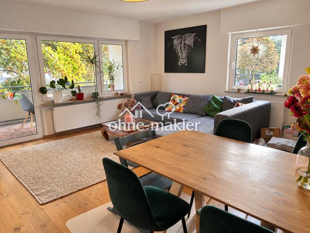 4 Zi. Whg mit 3 Balkonen & TG Stellplatz in gepflegtem Wohnumfeld von Stuttgart Bad Cannstatt