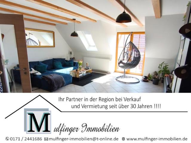 4 zi. wohnung in dg / galerie mit garten auf wunsch, balkon und garage in höchstadt ot