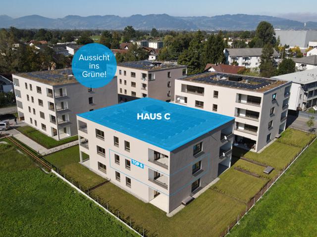 Jetzt noch hohe WBF nutzen: 4 Zi Wohnung mit herrlicher Aussicht ins Grüne