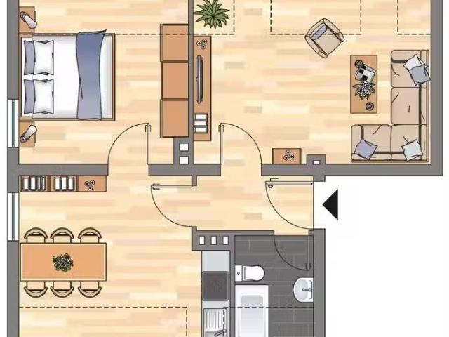 4 Zimmer 58 m² 539 € Kaltmiete Wohnungen in Montabaur