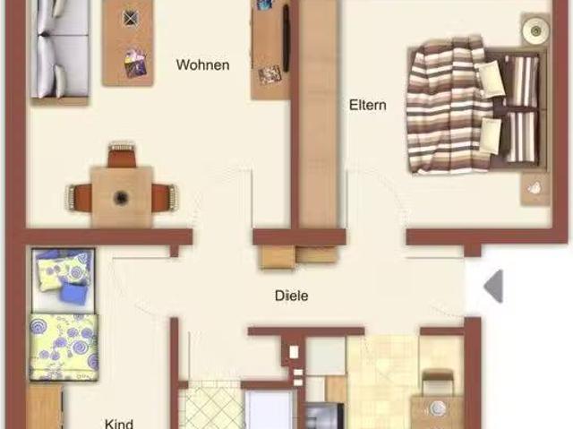 4 Zimmer 74 m² 789 € Kaltmiete Wohnungen in Mönchengladbach