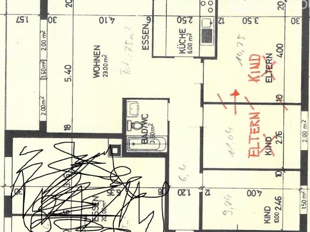 4 Zimmer, 75 m²
