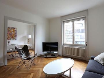 St Johann, Grossbasel - Balkon, Ausgestattete Küche