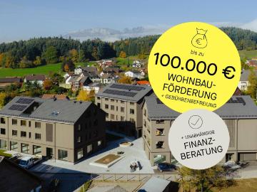 4 Zimmer Terrassenwohnung in sanfter Hanglage