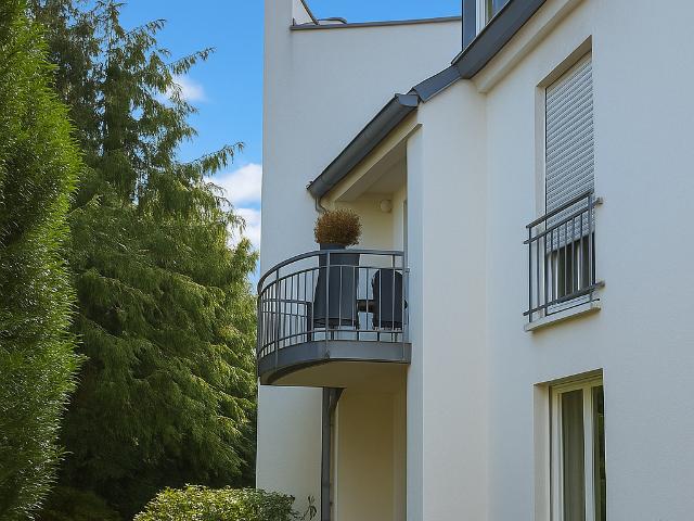 4 Zimmer Wohnerlebnis mit außergewöhnlicher Großzügigkeit und 2 Balkonen Weitblick inklusive