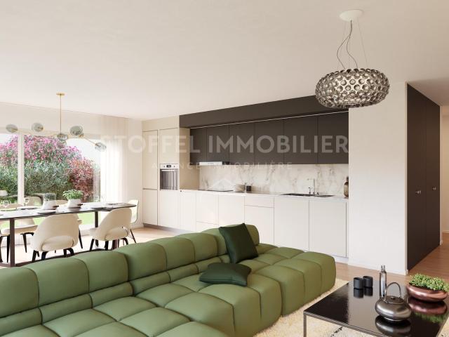 4 Zimmer Wohnung mit wunderschönem privatem Garten