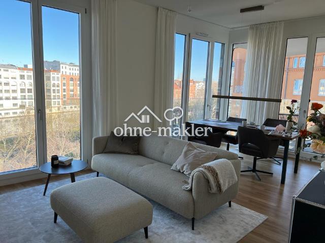 4 Zimmer Wohnung mit direktem Spreeblick und Weitblick über die Stadt