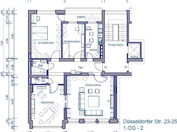 4 Zimmer Wohnung mit flexiblem Grundriss