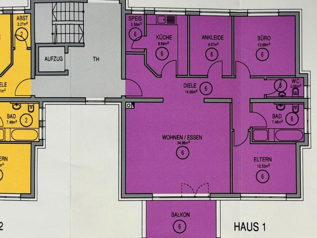 4 Zimmer Wohnung, ETW in Karlstadt, Bj.2012 mit Balkon und Aufzug
