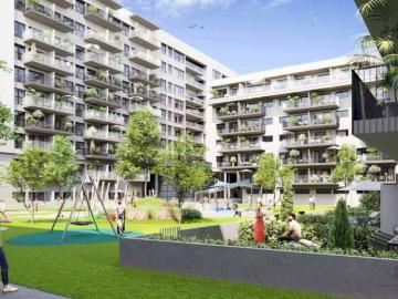 Erstbezug 4 Zimmerwohnung mit Top Ausstattung inkl. Terrasse und Stadtblick in Graz Nähe Messe Stellplätze