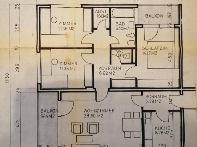 4 Zimmer Wohnung im Bezirk Geidorf