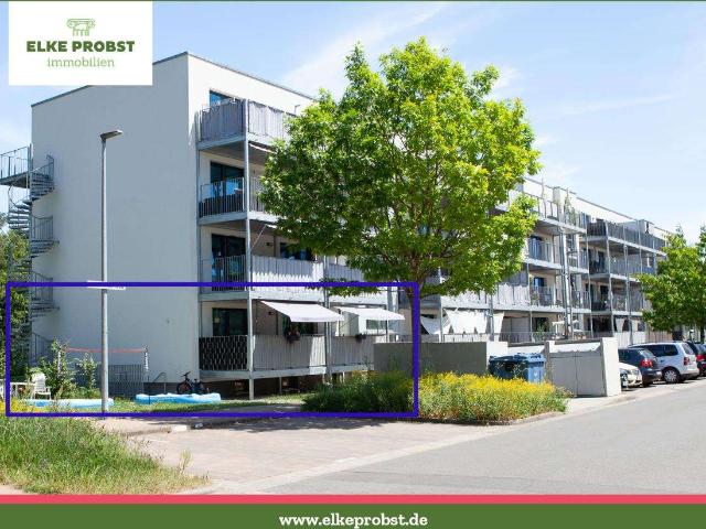 4 Zimmer Wohnung im Grünen mit Garten und Balkon