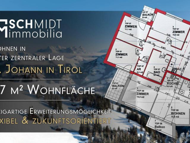 3 Zimmer Wohnung in bester zentraler Lage – ideal für Wohnen und Arbeiten!