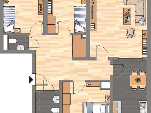 4 Zimmer Wohnung in Haßloch