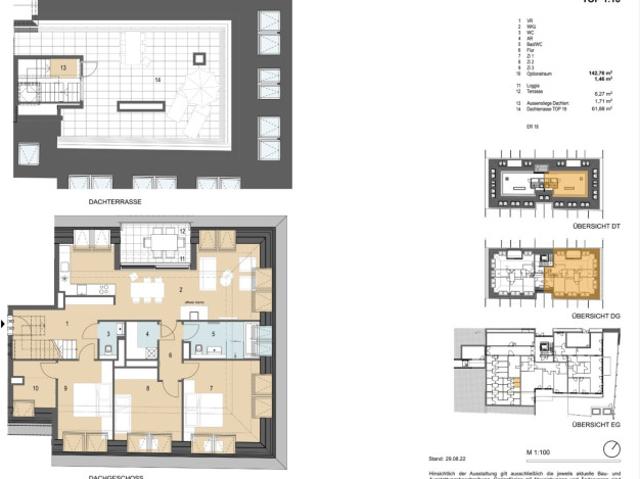 4 Zimmer Wohnung in Klosterneuburg | Große Dachterrasse | Erstbezug