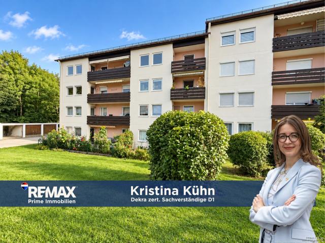 4 Zimmer Wohnung in ruhiger Lage von Miesbach – Südbalkon, Stellplatz & vermietet