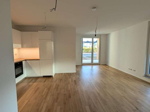 4 Zimmer Wohnung inkl. EBK mit großem Garten nahe Frankfurt als Erstbezug