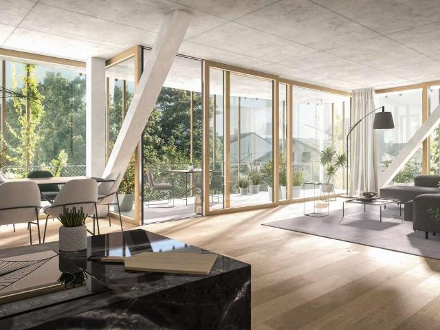 4 Zimmer Wohnung, West Ausrichtung, WOHNEN AM MÜHLBACH 1.3