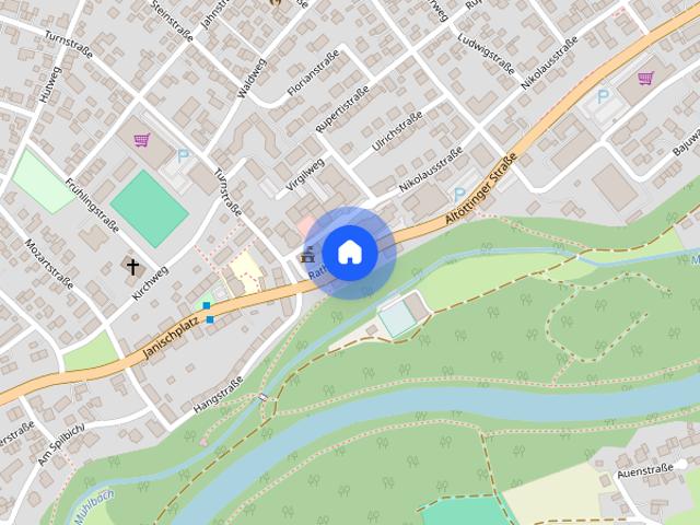 4 Zimmer Wohnung Zentrum Garching an der Alz mit 2 Garagen Plätzen