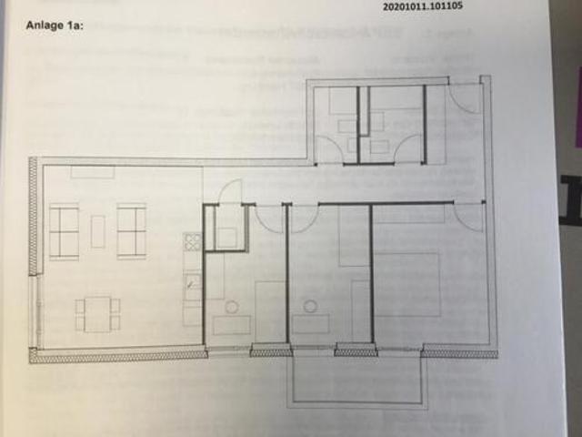 4 Zimmer Wohnung 1.551,00 EUR Kaltmiete, ca.95,00 m²