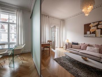 4 Zimmer Altbauflair mit moderner Möblierung in Maxvorstadt