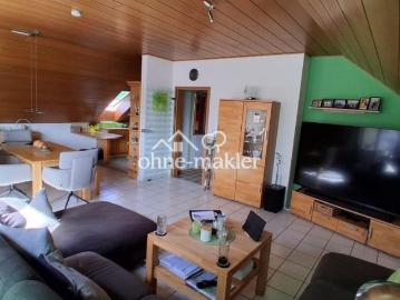 4 Zimmer Dachgeschosswohnung mit 2 Balkone