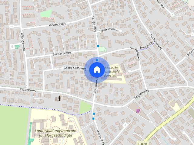 4 Zimmer Dachgeschosswohnung mit Einbauküche, Balkon und PKW Stellplatz in Oldenburg/ Eversten