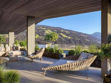 4 Zimmer Dachgeschosswohnung mit grosser Terrasse Top B3.02
